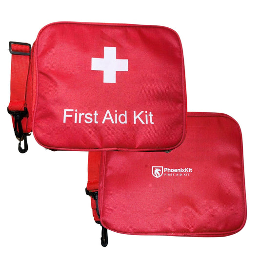 Borsa Pronto Soccorso Vuota con Tracolla – 25x21x11 cm (grande)
