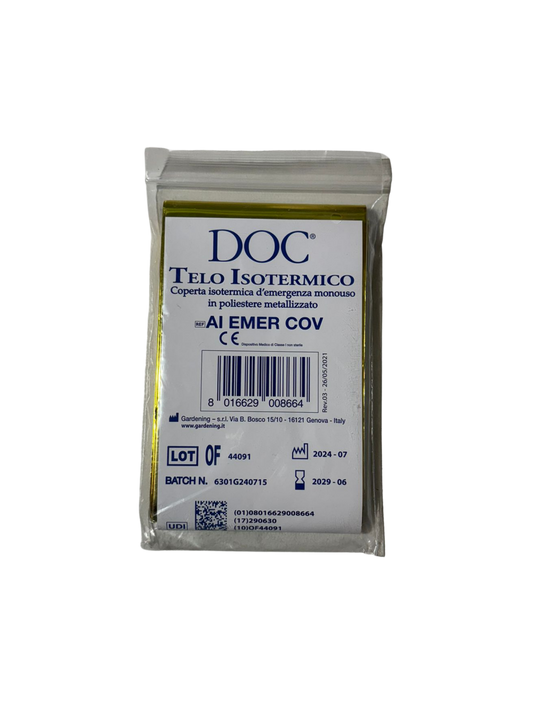 Coperta Termica di Emergenza 210x160 cm