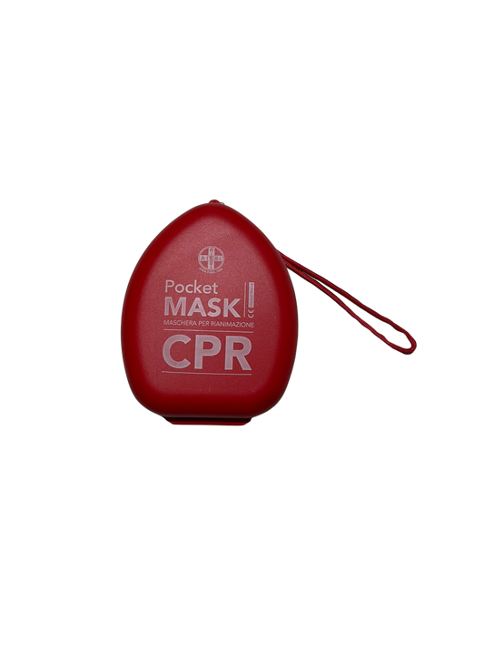 Maschera CPR Pocket Professionale con Valvola Unidirezionale e Filtro
