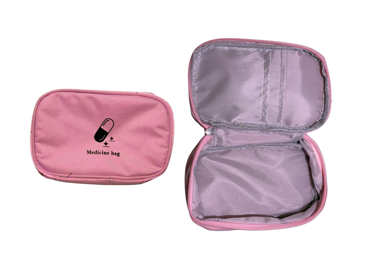 Borsa Pronto Soccorso da Viaggio – Rosa o Blu - 17cm X 10cm X 5cm (piccola)