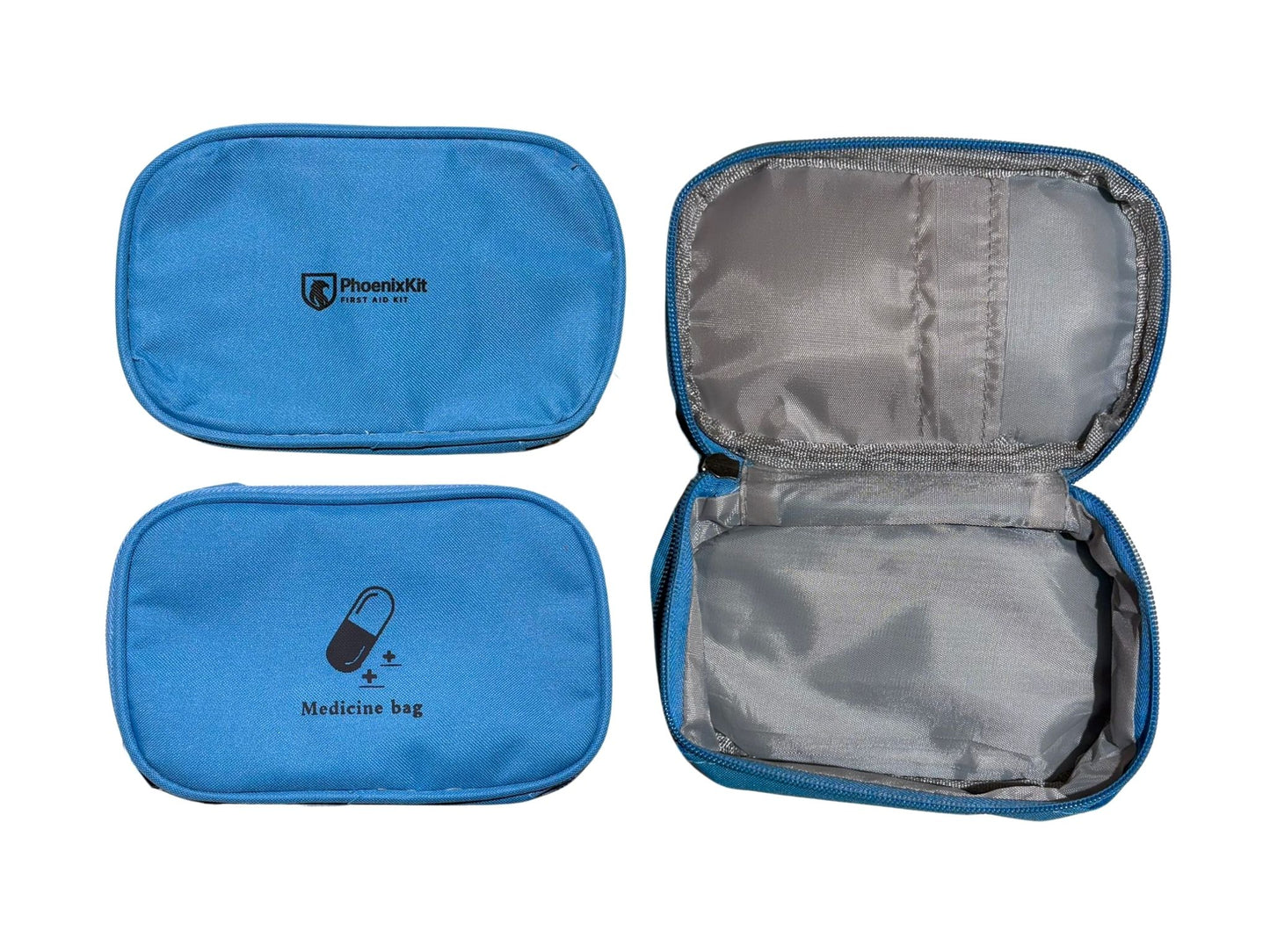 Borsa Pronto Soccorso da Viaggio – Rosa o Blu - 17cm X 10cm X 5cm (piccola)